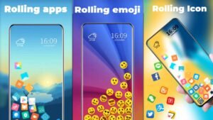 How to Use Rolling Icons App And Photos 