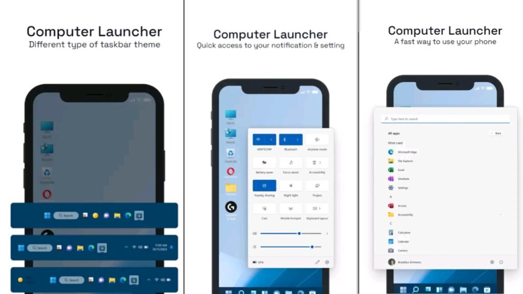 How to Use the Computer Launcher app